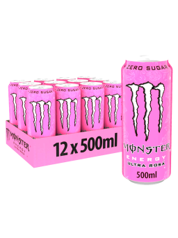Energiedrankje - Monster - Ultra Rosa 12x 500ml