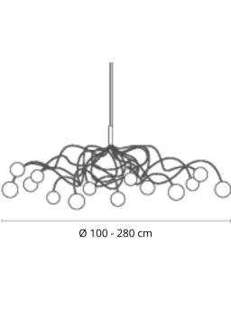 Hanglamp 100 t/m 280 cm - Big Bubbles - Harco Loor - 2
